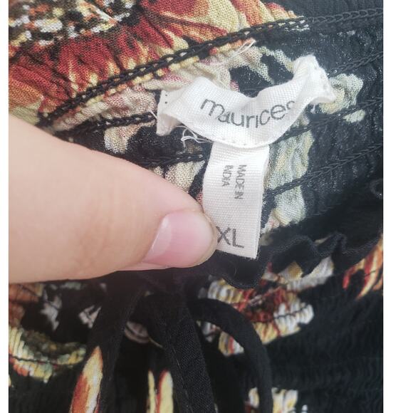 MAURICES Sleeveless Floral Dress Womens Size Extra Large XL - Picture 3 of 4